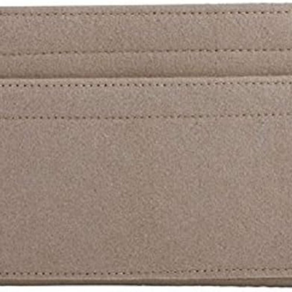 Womens Size Small Purse Organizer Insert, Felt Bag Organizer for Handbag Beige - Picture 5 of 9